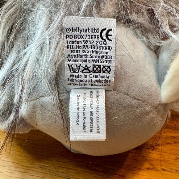 JELLYCAT London Liza Reindeer Plush 20" Gray Soft Toy Stuffed Animal Retired - Picture 6 of 8